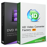 HD Video Converter Factory Pro
+DVD Ripper Pro